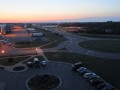 Výhled z hotelu, poslední pozdravy Bělorusku.