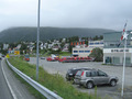 Vjezd do Tromso. Pěkné to tu mají.